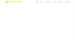Desktop Screenshot of fermetec.com