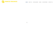 Tablet Screenshot of fermetec.com